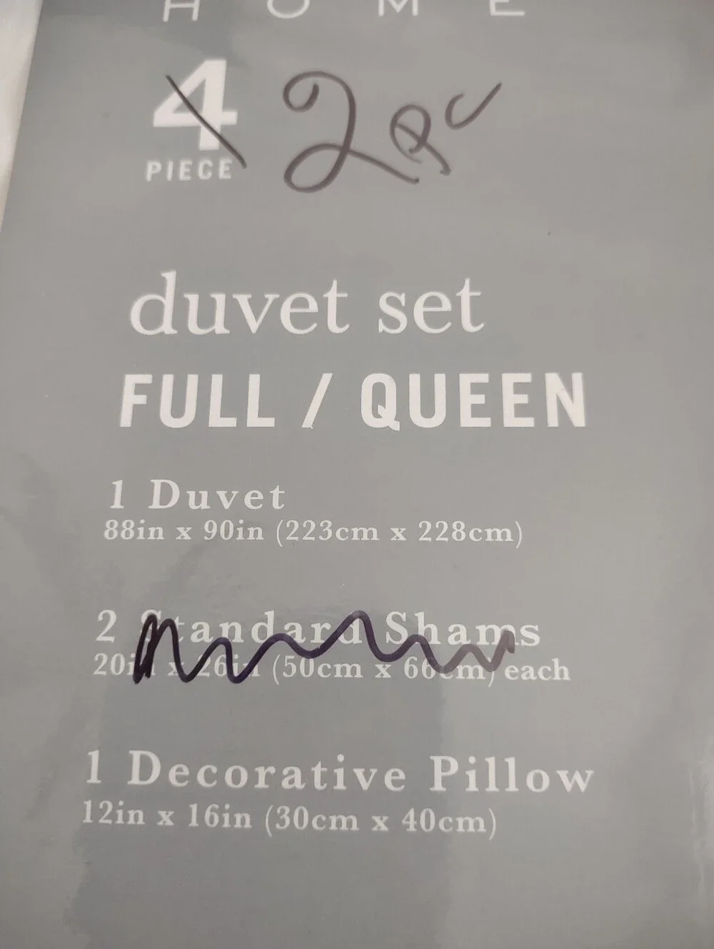 Vcny queen duvet